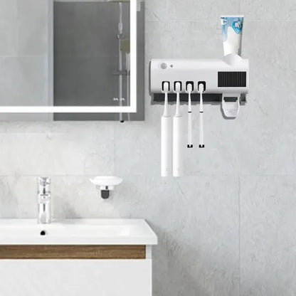 🦷 Stérilisateur intelligent et distributeur de dentifrice – Protection totale et hygiène garantie