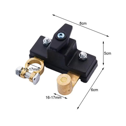 🔋 INTERRUPTEUR COUPE-CIRCUIT BATTERIE 12V/24V