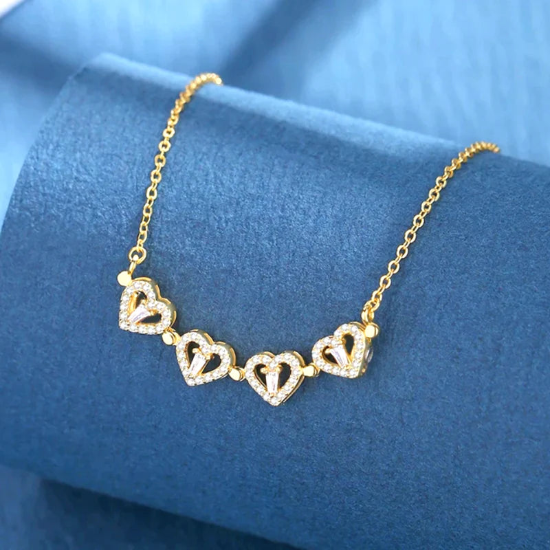 MadaLux™ | Collier Trèfle à 4 Cœurs