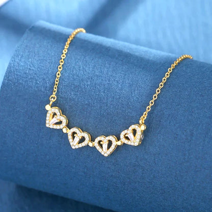 MadaLux™ | Collier Trèfle à 4 Cœurs